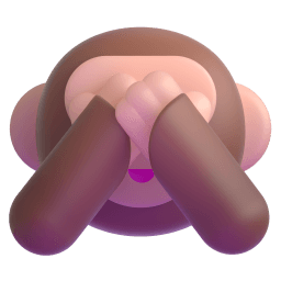 Monkey Fluent Emoji
